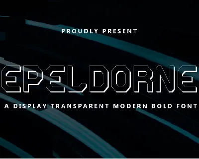 Epeldorne Demo font