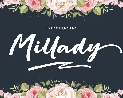 Millady font