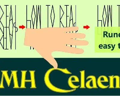 JMH Celaeno font