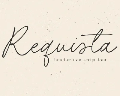 Requista font