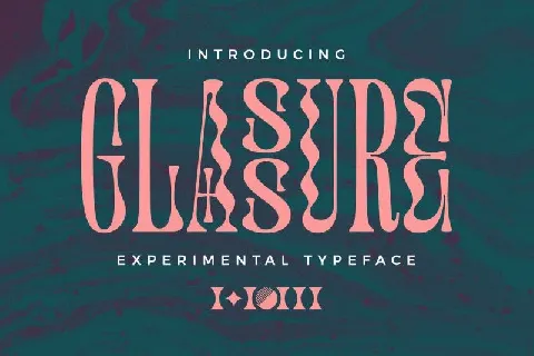 Glassure Typeface font