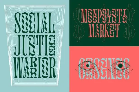 Glassure Typeface font