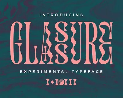 Glassure Typeface font