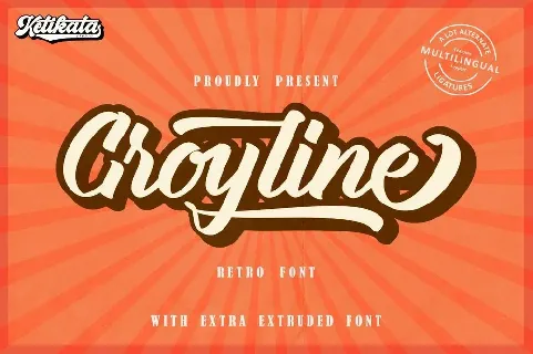 Groyline font