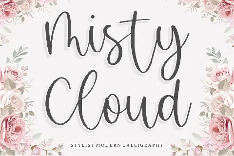 Misty Cloud font