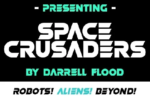 Space Crusaders font