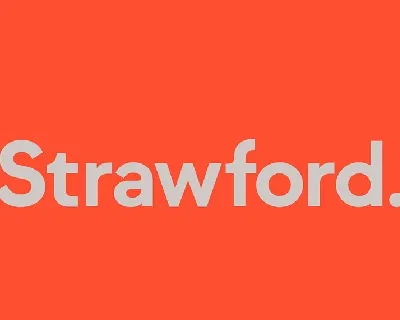Strawford font
