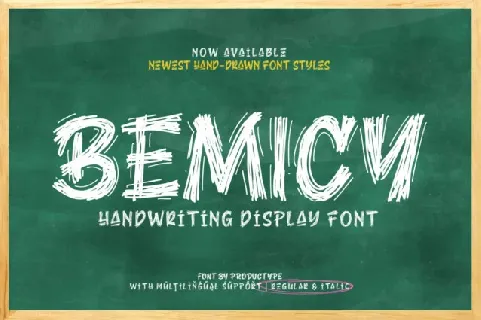 Bemicy font