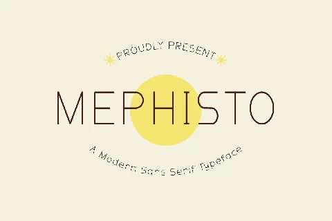 Mephisto font