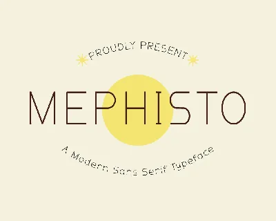 Mephisto font