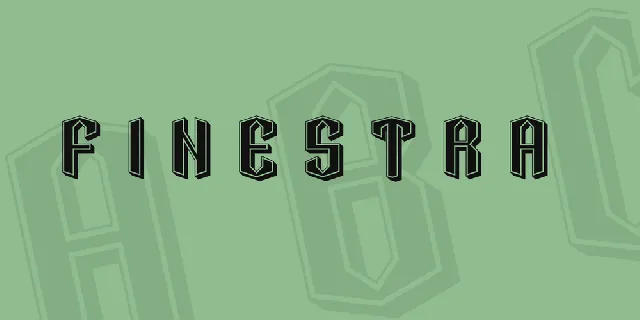 Finestra font