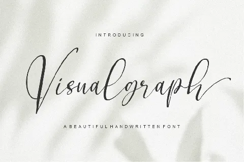 Visualgraph font