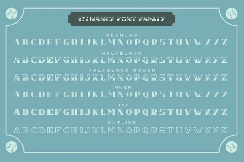 CS Nancy font