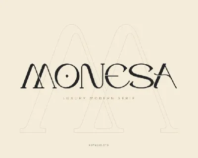 Monesa Typeface font