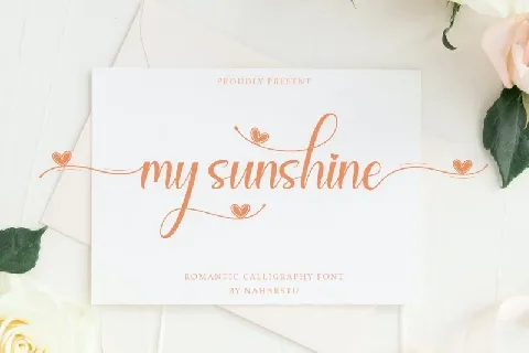 My Sunshine font