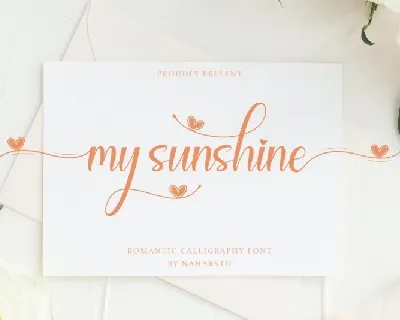 My Sunshine font