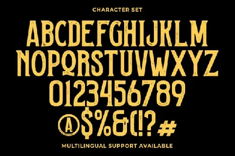 GF Bricfield font