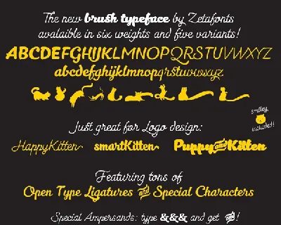 Kitten Typeface Free font