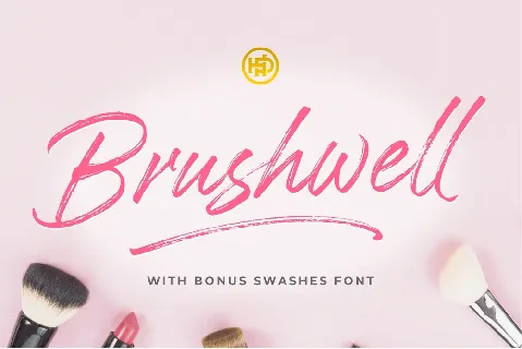 Brushwell font