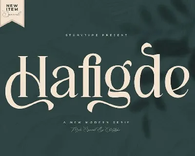 Hafigde font