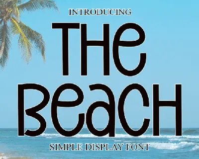The Beach font