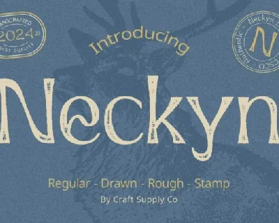 Neckyn Vintage font
