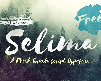 Selima Script font