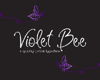 Violet Bee font