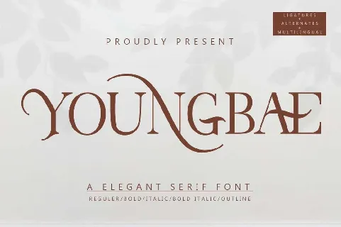 Youngbae font