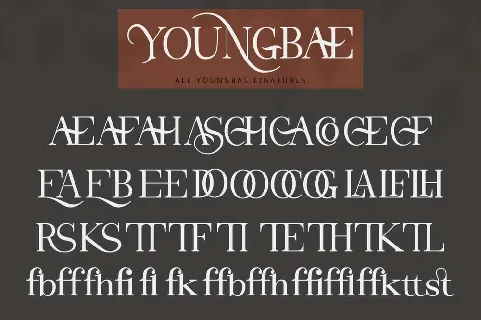 Youngbae font