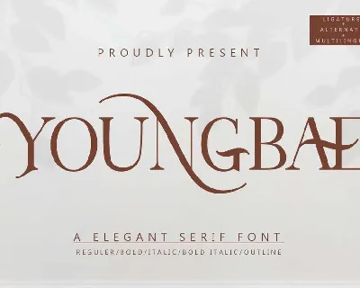 Youngbae font