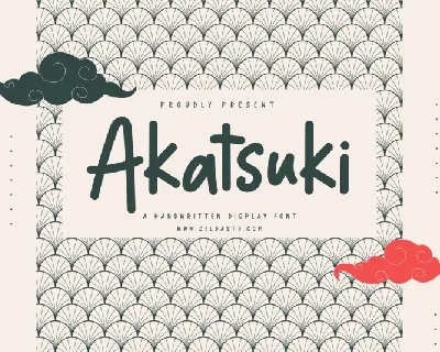 Akatsuki font