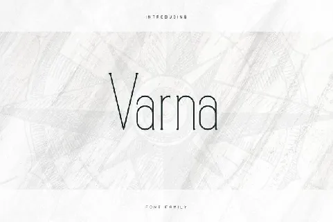 Varna – Slab Serif Family font