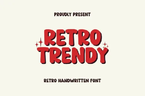 Retro Trendy font