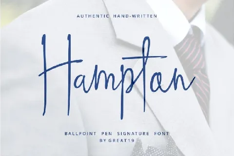 Hampton Handwriting font