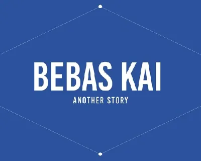 Bebas Kai font