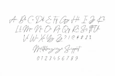Signaturex Signature font