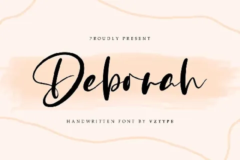 Deborah Handwritten Script font