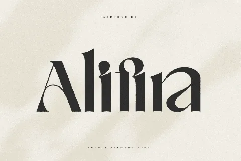 Alifira font