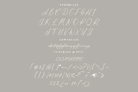 Delistaria Signature font