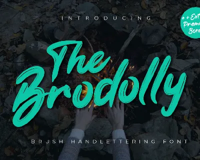 The Brodolly font