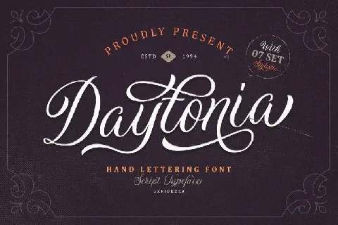 Daytonia Script font