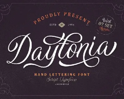 Daytonia Script font