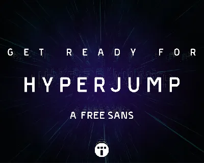 Hyperjump font