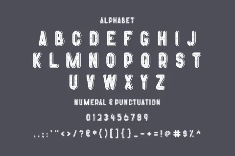 MERGI font