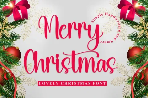 Merry Christmas Typeface font