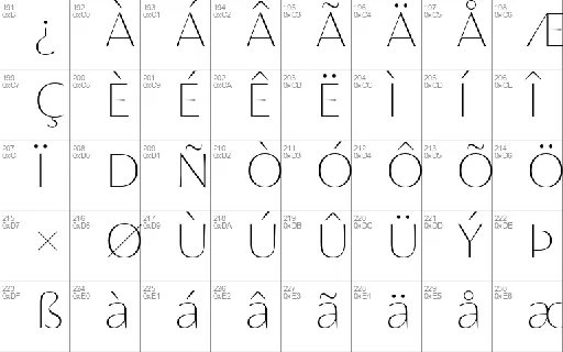 Ãguila Sans Serif font