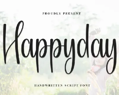 Happyday Script font