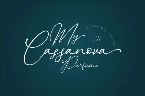 Donatellia Signature font