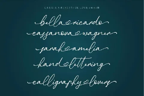 Donatellia Signature font